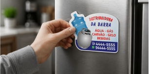 Ímãs de Geladeira para Gás e Água Mineral
