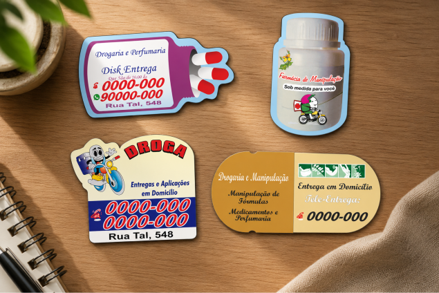 Ímãs de Geladeira para Farmácias e Drogarias