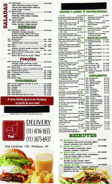 Card&aacute;pio Magn&eacute;tico ?????????????????????????????????????????????????????????????????????????????????